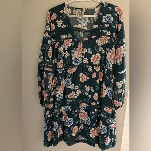 Jaase Floral Boho Dress XL